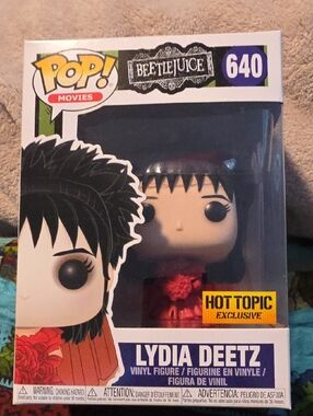 Funko Pop! Lydia Deetz in Red Dress (Hot Topic Exclusive) # 640